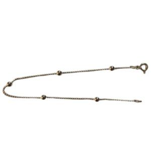 Milor ITALY 925 silver bracelet bead chain
